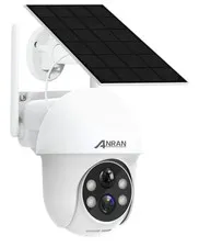 ANRAN Q1 Wireless Outdoor 360° 2K Solar IP Network Bullet Camera - NEW