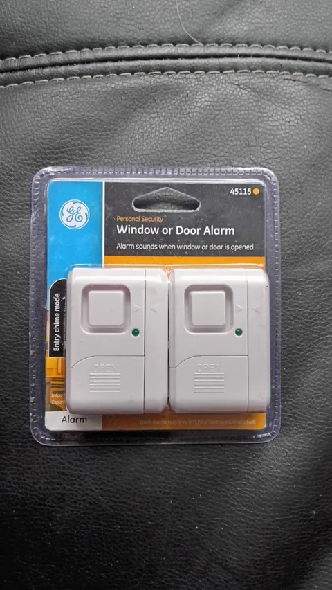 GE General Electric Window or Door Alarm Personal Security 45115 Lot Of 3 2Packs