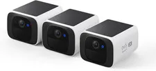 Eufy Security S220 Solocam 3-Cam Pack, Home Security System Built-In 8GB, 2K Res