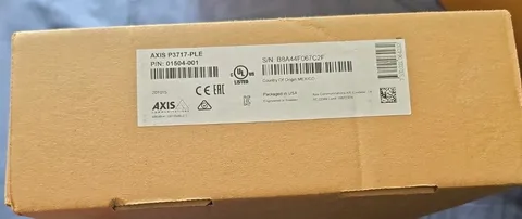 Axis P3717-PLE Indoor/Outdoor Network Security Camera (New)