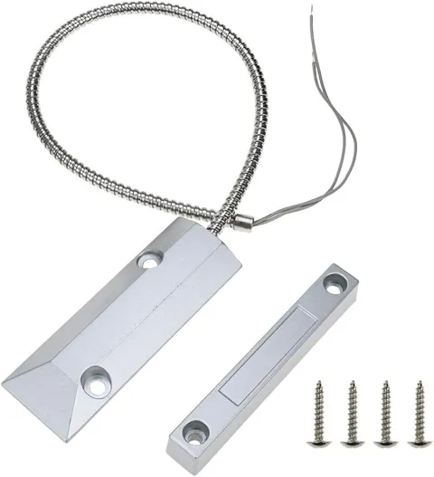 Home Security Wired Rolling Door Contact Magnetic Reed Switch Alarm
