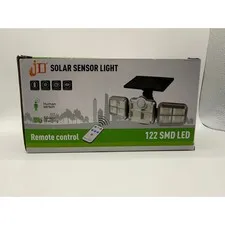 JD Solar Sensor Light with Remote Control - 122 SMD LED