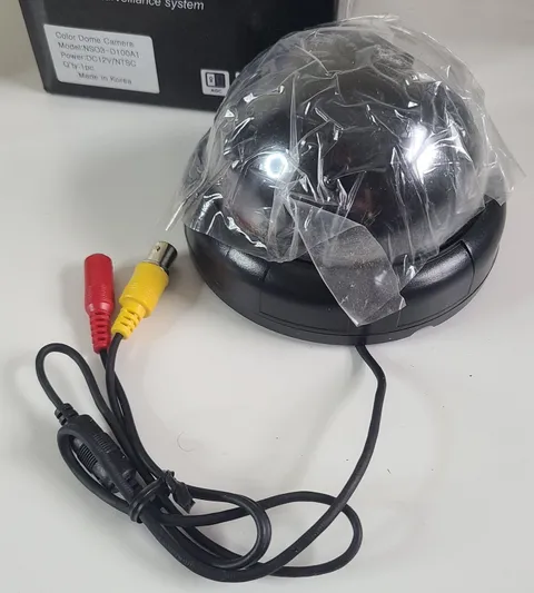 Surveillance Security Color Dome Camera NS03-D100A1 Model With DC12V/NTSC Power 