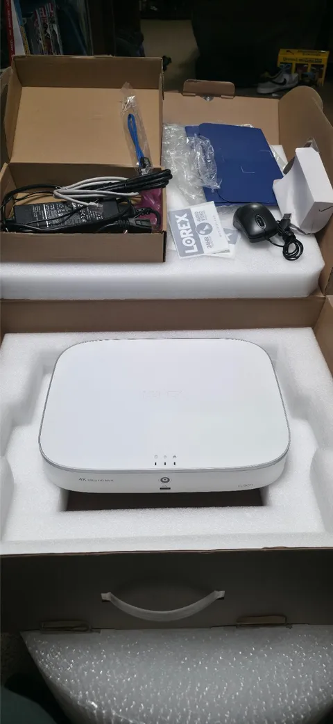 Lorex N842A82 4K Ultra HD 8 Ch 2TB IP Security NVR Fusion Capabilities