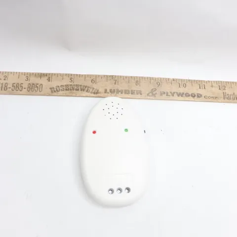 Installation Monitor Alarm White Requires 2 AAA Batteries
