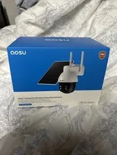 AOSU Solar-Powered Wireless Security Camera Works with Alexa and Google Home
