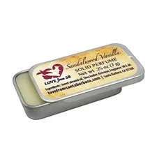 Compact Personal Sandalwood Vanilla Solid Perfume | Compact Personal Luxuriou...