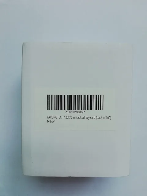 YARONGTECH-125khz writable rewrite Blank White t5577 Plastic RFID Hotel Key Card