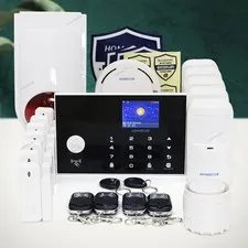 HOMSECUR DIY 4G WIFI Burglar Alarm System App Monitor Touchscreen Control Panel