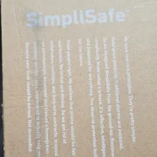 SimpliSafe Home Alarm System w/ Base Station, Keypad, Smoke Detector & Yard Sign