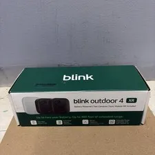Blink Outdoor 4 XR Two Camera System w/Sync Module Included - New Sealed
