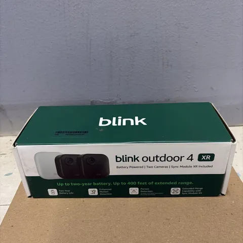 Blink Outdoor 4 XR Two Camera System w/Sync Module Included - New Sealed