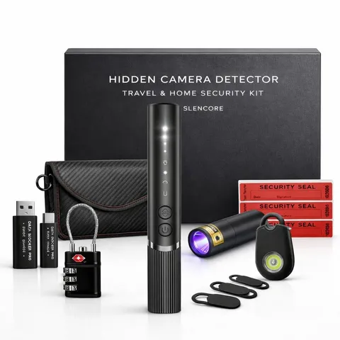 Hidden Camera Detector by Silencore – Travel Privacy Protection Kit for Hotel...