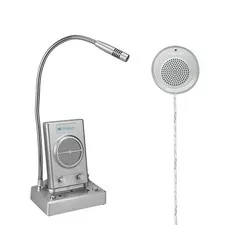 TW102 Window Microphone Speaker, Intercom System for Business