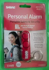 Sabre Red Portable Safety & Security Personal Alarm Key Chain, NEW Sealed/Pkg MF