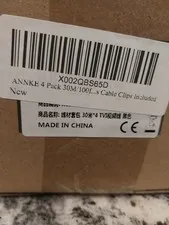 ANNKE-4pack 30 m 100 feet cable clips x002qbs65d