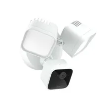 NEW Blink Wired Floodlight Camera HD Smart Security Cam Alexa - White