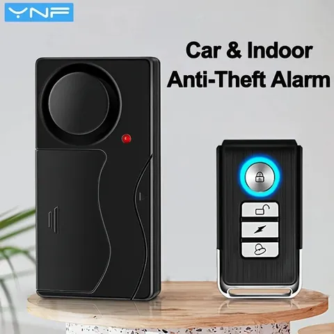 110dB Wireless Vibration Anti-Theft Alarm Remote for Motorcycle Bicycle Car