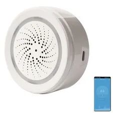 Smart Wi-Fi Siren Alarm: Wireless Alarm for Home Security, Burglar Alarm with...