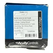 New in box! Acuity/nLight NCM ADCX DZ RJB Ceiling Mount Daylight Photo Sensor