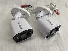 (2) Swann PRO-4KRQ Square Enforcer 4K Security Camera w/ Cable