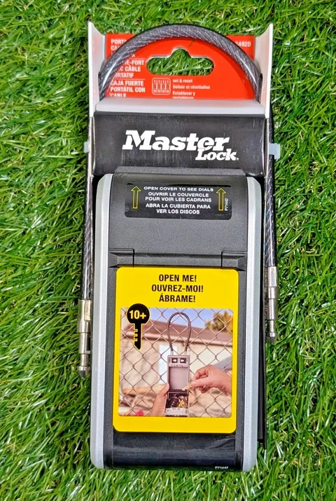 **NEW** Master Lock 5482D Portable Cable Lock Box (P67287)