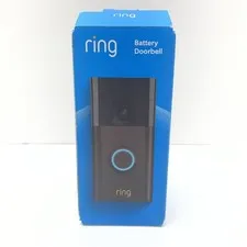 RING BATTERY DOORBELL VENETIAN BRONZE HEAD TO TOE VIDEO OPEN BOX (CMP128243)
