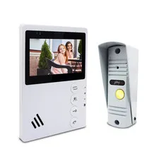 Wired Video Apartment Intercom Door Phone Doorbell System,Handsfree Waterproof O