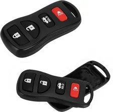 2 Pack Remote Fake Car Key Secret Safe, Portable Secret Hidden Style: Black B