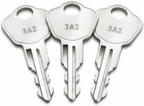 (3 Pack) 3K2 Keys for Sentry Safes Model 1100, Compatible with Safe Boxes, Lock