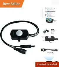 BS010L DC 12V to 30V 3A Mini Pir Motion Sensor Switch,Occupancy Sensor Switch...