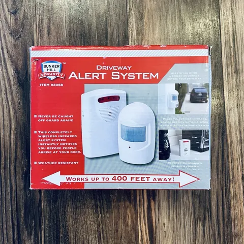 Bunker Hill 93068 Wireless Driveway Alarm Alert Security System - SHIPS FREE!
