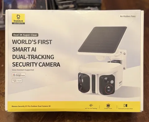 Baseus Security X1 Pro Outdoor Dual Camera Smart AI Tracking
