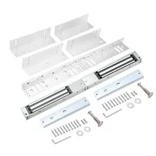 Double Door Mag Lock 280KG / 600 LBS of Magnetic Holdings Force Electromagnet...