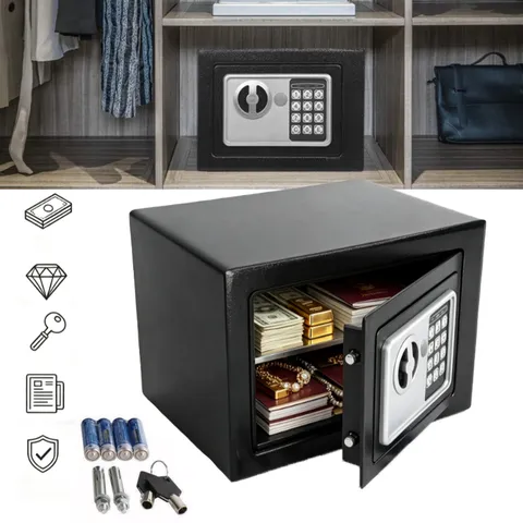 Digital Electronic Safe Box Keypad Lock Security Home Office Cash Jewelry Gun US