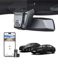 Front 4K & Rear 1080p Dash Cam for BMW 5 Series Gen7 G30 G31 G38 2018 2019 2020