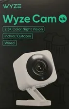 Wyze Cam v4 - 2.5K QHD Indoor/Outdoor WiFi Smart Security Camera NEW