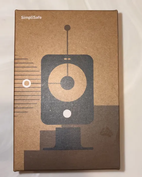 SimpliSafe SimpliCam SSCM2 Indoor Security 1080p HD Video Camera - Black