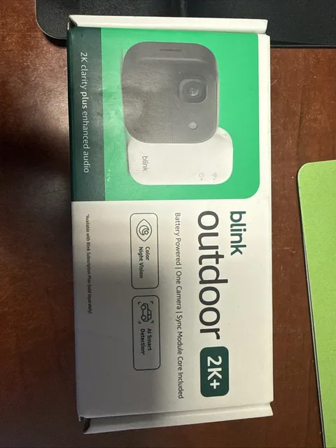 Blink Outdoor 2K+ Battery Powered One Camera Sync Module Core