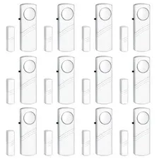 Door Window Alarm, 95DB Door Alarms for Kids Safety, Wireless Sensor Door Win...