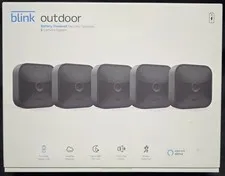 NEW Blink Outdoor (3rd Gen) HD Security Camera System - 5 Camera Kit