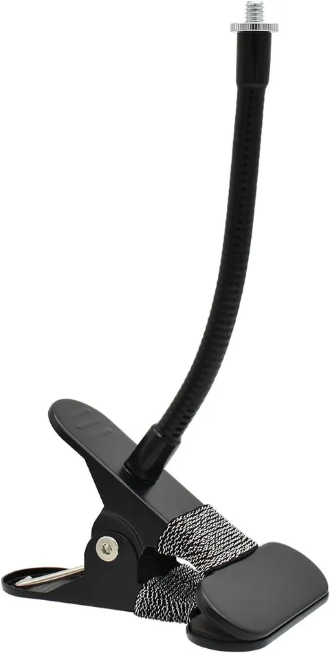 Indoor Outdoor Security Camera Flexible Clip Mount, Black