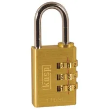 Kasp K11030D Brass Combined Lock - 30mm