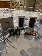 RING STICK UP CAM PRO BATTERY You Get Everything In picture. Model 5E72E9 