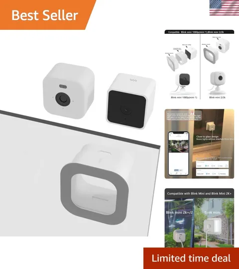 Window Mount for Blink Mini 2K+ / Mini Indoor Camera | Blink Camera Window Mo...