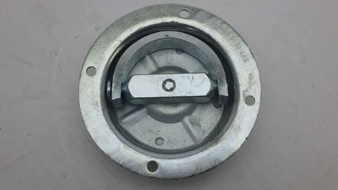 6" Recessed Swivel D-Ring Pan Fitting Tie Down Anchor 5000 LBS Trailer Floor