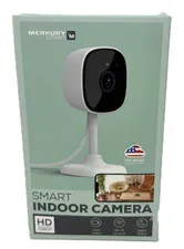 Merkury Smart Indoor Camera HD 1080p White MI-CW051-199W - New in Box
