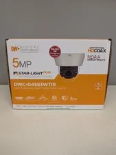 DWC-D4583WTIR Digital Watchdog Star-Light Plus 5MP Dome Camera