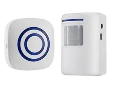 Motion Sensor Door Chime for Business, Outdoor Doorbell Kit Wireles... Fast Ship