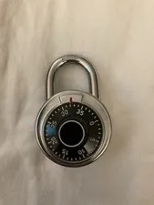 Unbranded Single Dial 3 Digit Combination Padlock